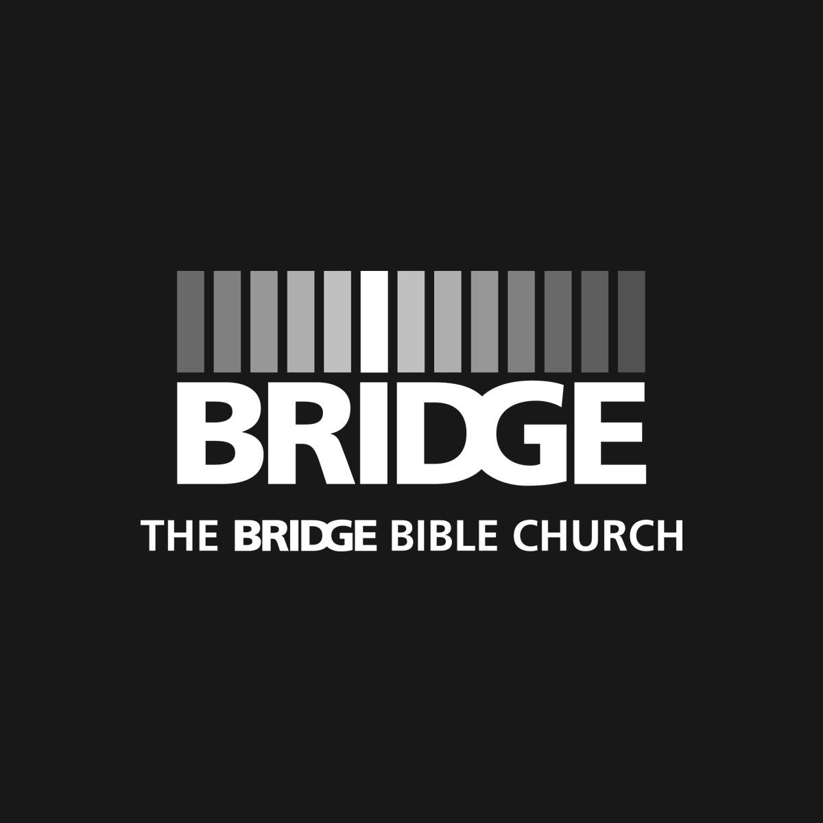 Black logo with white text reading
