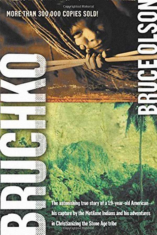 Book cover: Man holding sticks, title