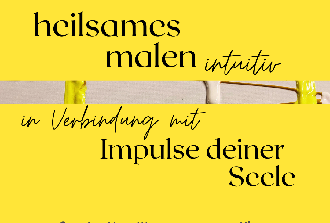 Tauche ein in deine Kreativität, lasse los und komme ganz bei dir an.