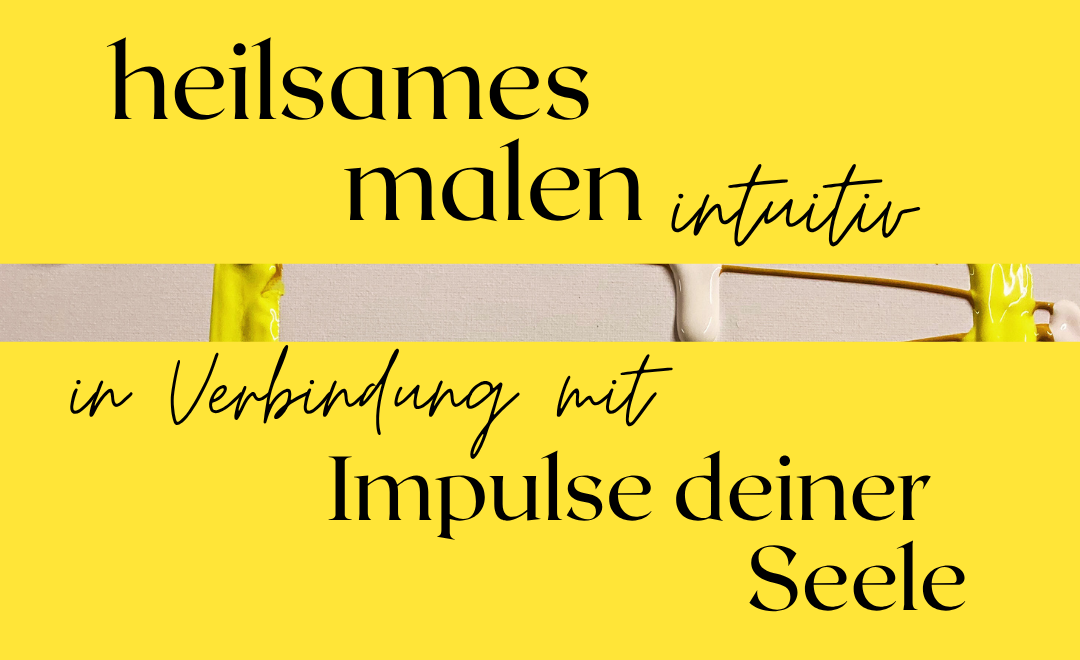 Tauche ein in deine Kreativität, lasse los und komme ganz bei dir an.