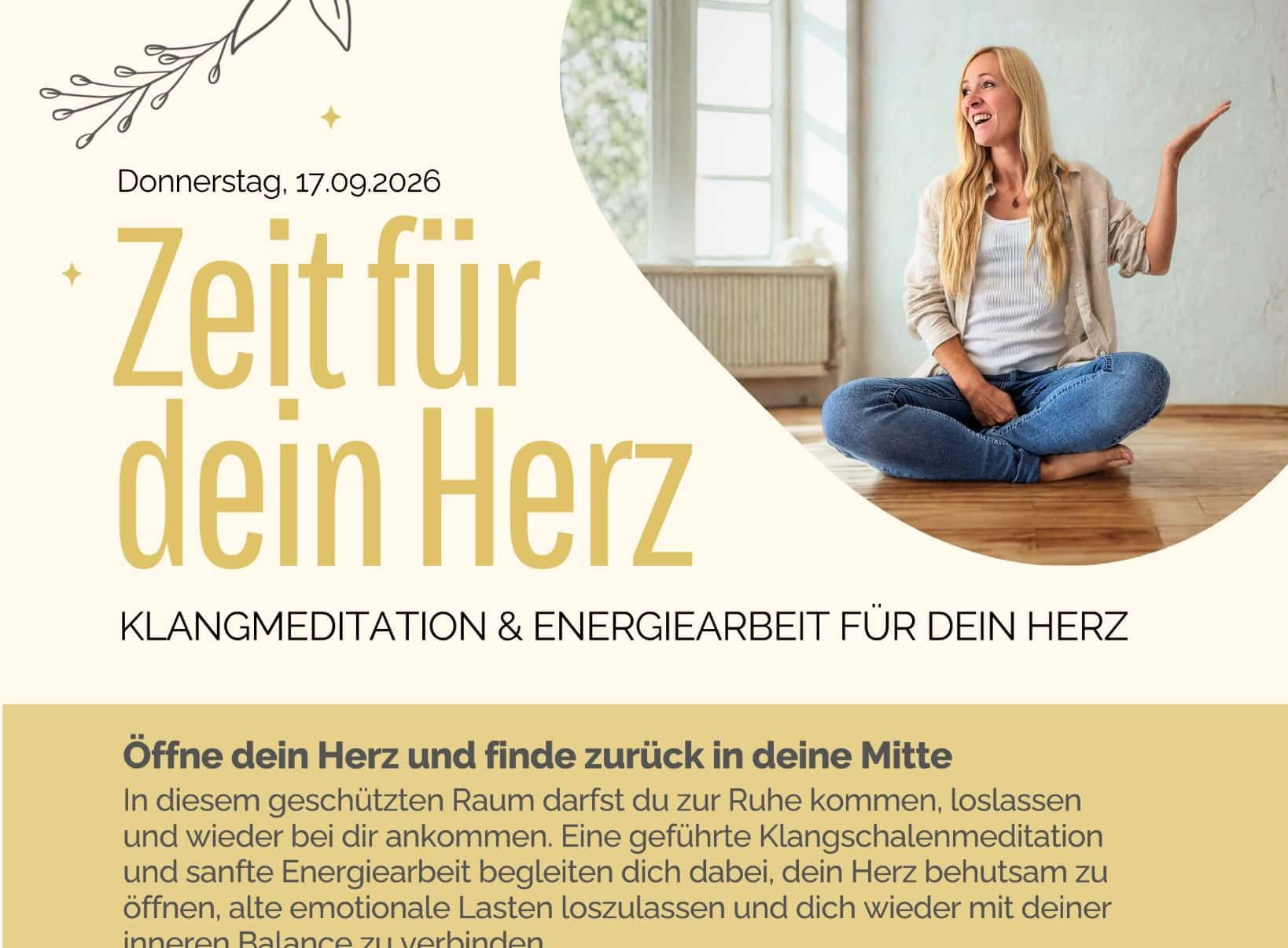 Zeit für dein Herz mit Christine Quattlender