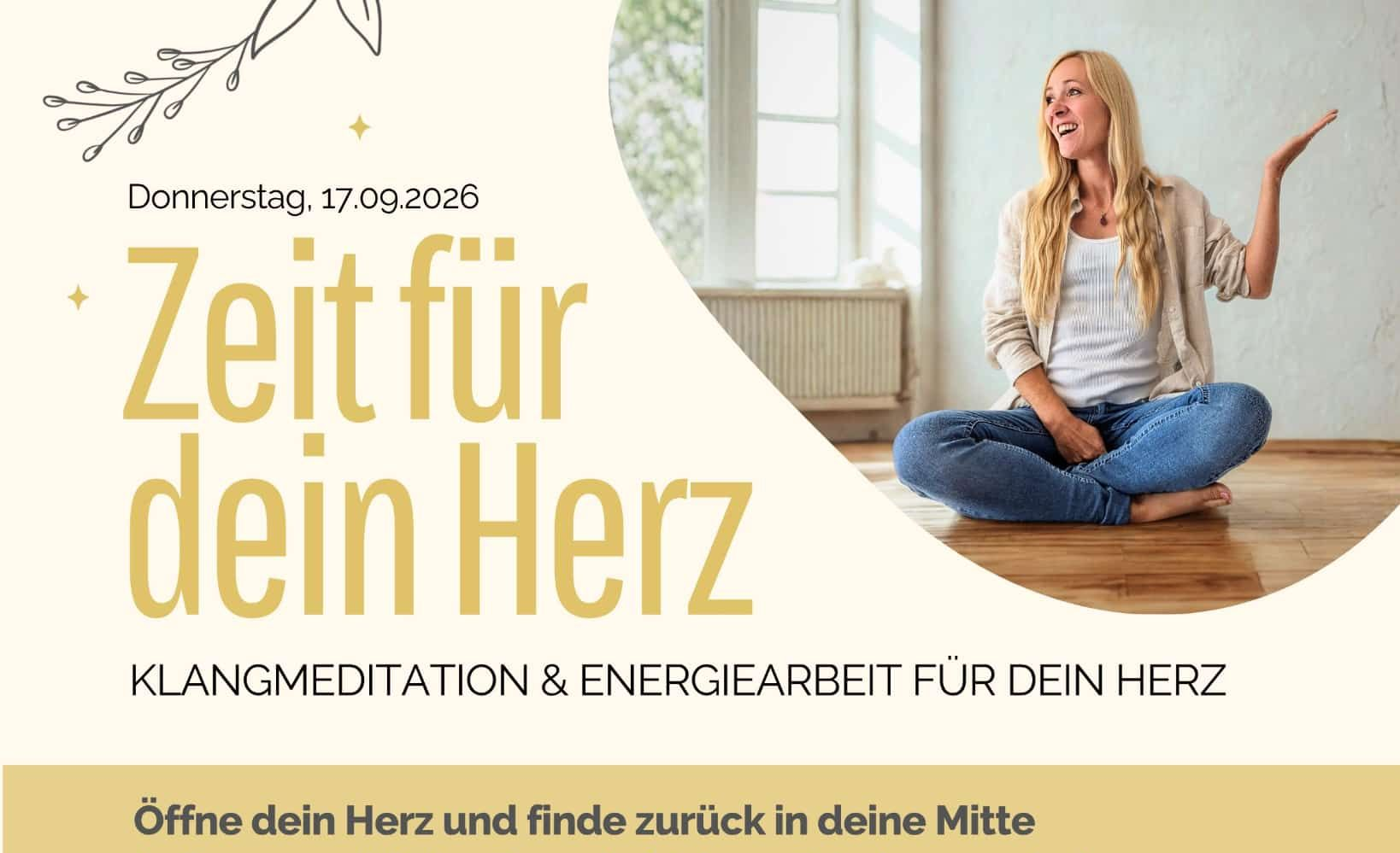 Zeit für dein Herz mit Christine Quattlender