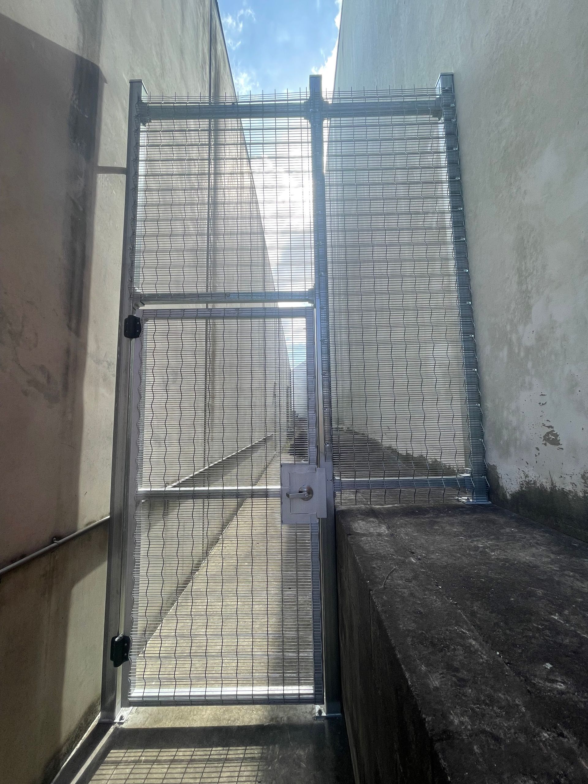 Fence repair project for local Brisbane business
