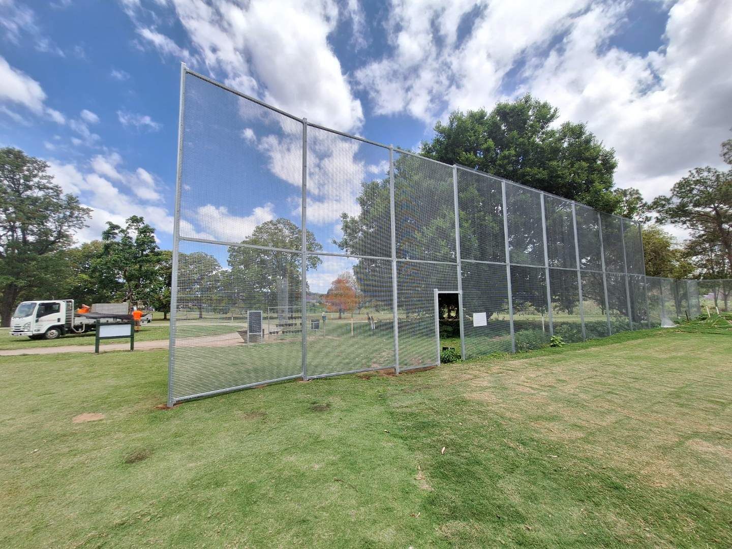 Brisbane school fence installed by Hills Fencing