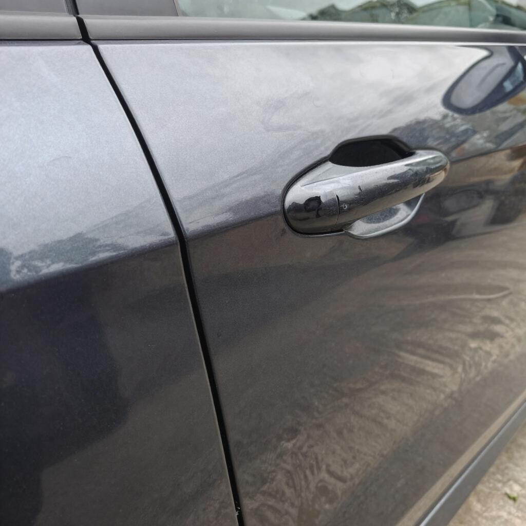 After: Passenger door refinished