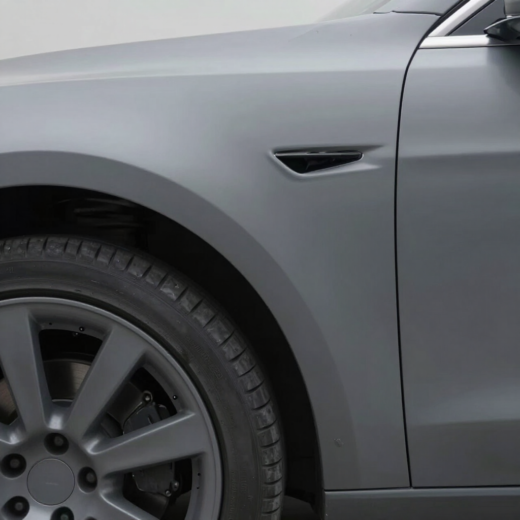 After: Wheel arch restructured