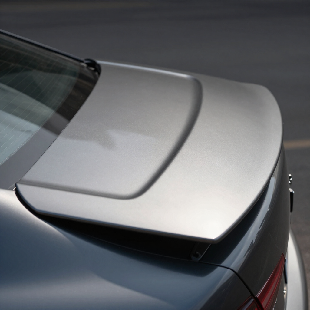 After: Trunk lid replaced and finished
