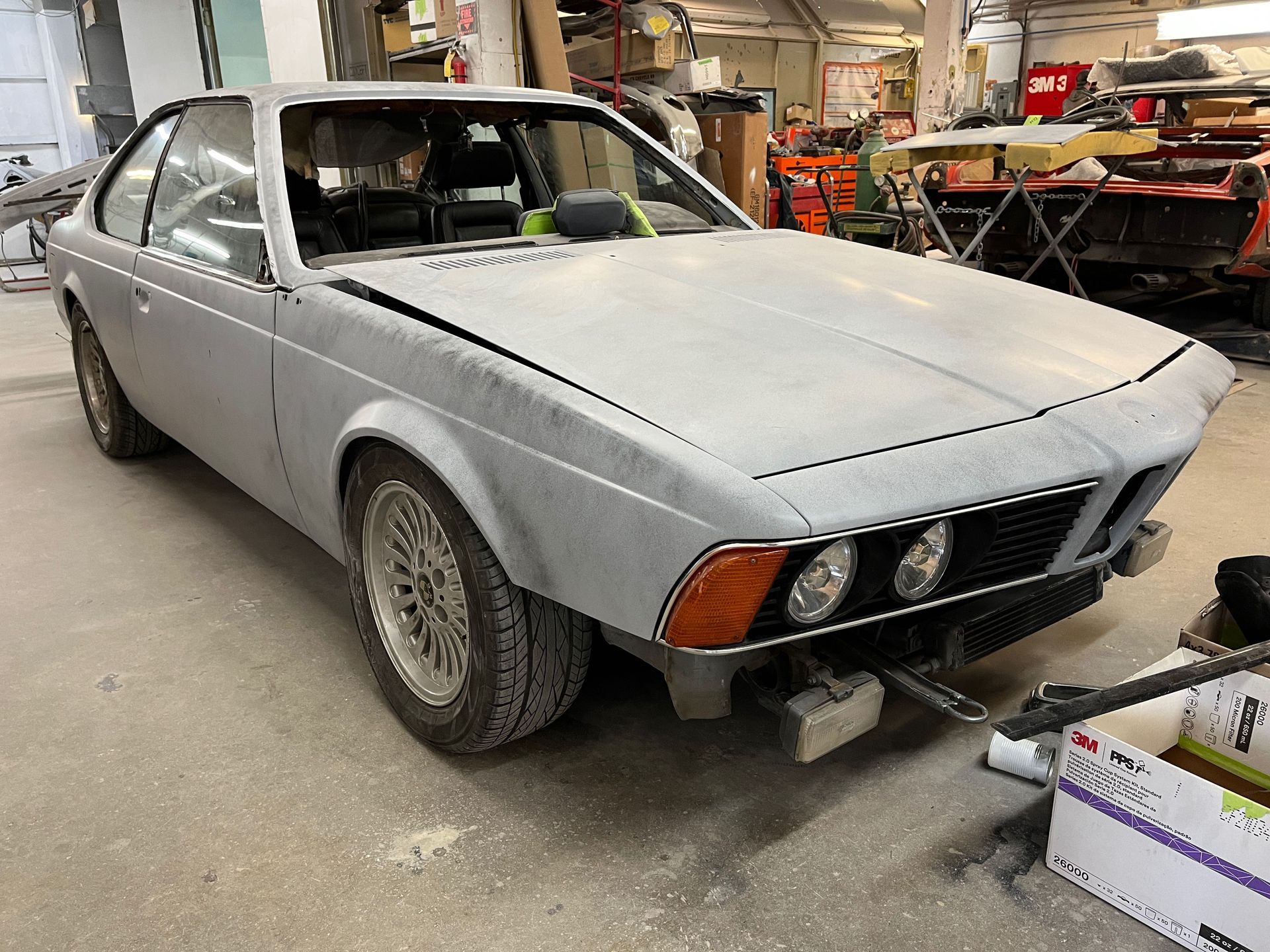 BMW in Before stage