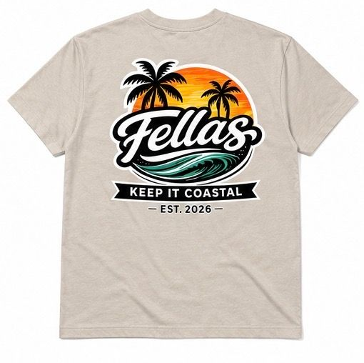 Fellas Coastal Tee (Sand)