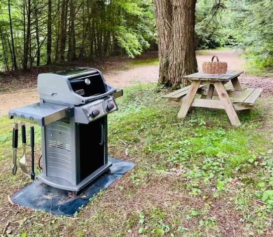Amenities at potter county cabin