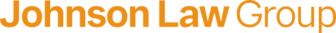 Johnson Law Group text in orange.