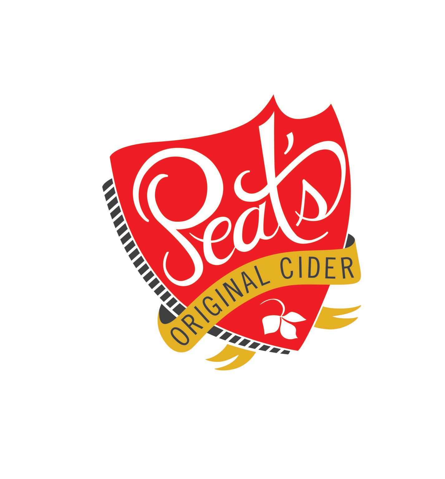 A logo for a company called seat 's original cider