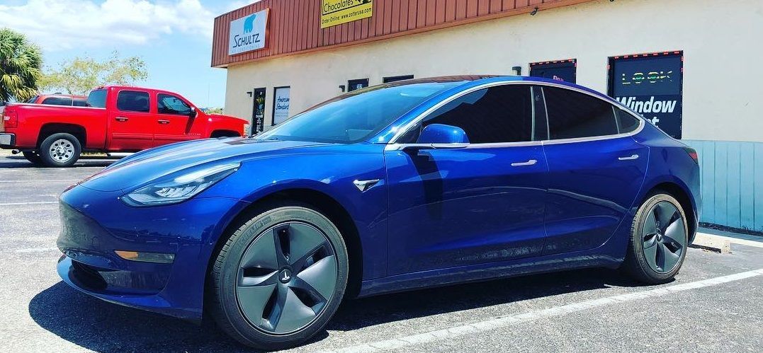 Tesla Window Tinting Cape Coral FL