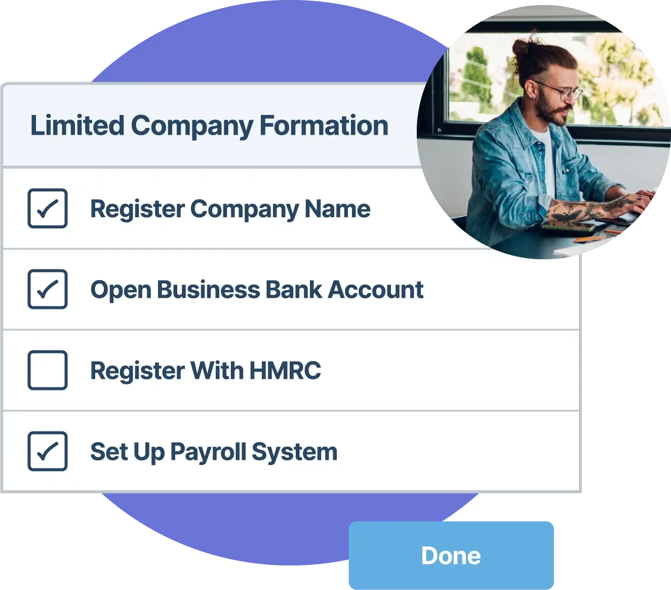 Company formation from Capture Accounting