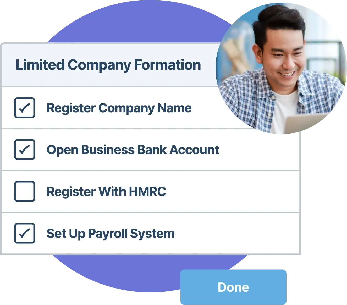 Company formation from Capture Accounting