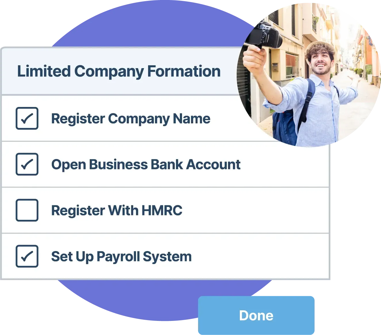 Company formation from Capture Accounting