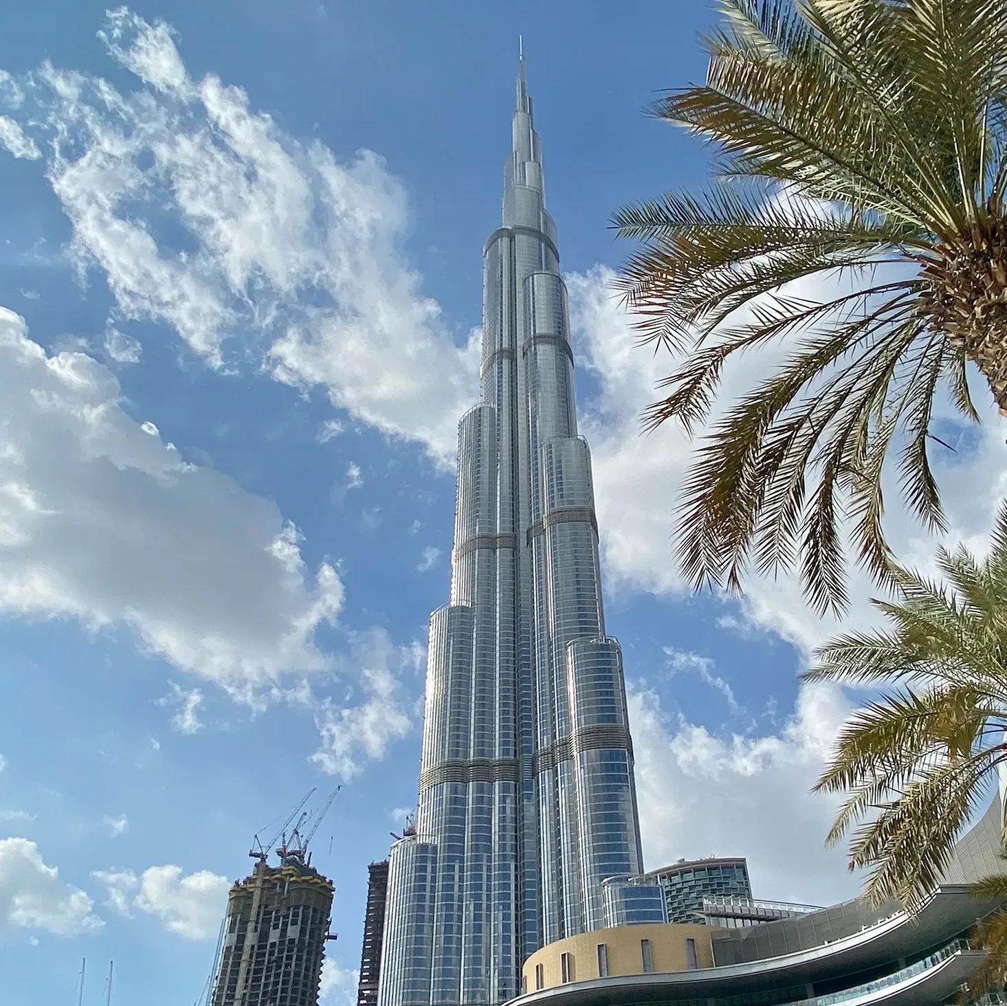 The Burj Khalifa in Dubai, UAE
