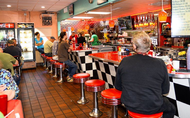 Freeway Cafe Tulsa Midtown interior