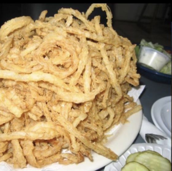 Fried Onions at Freeway Cafe Tulsa