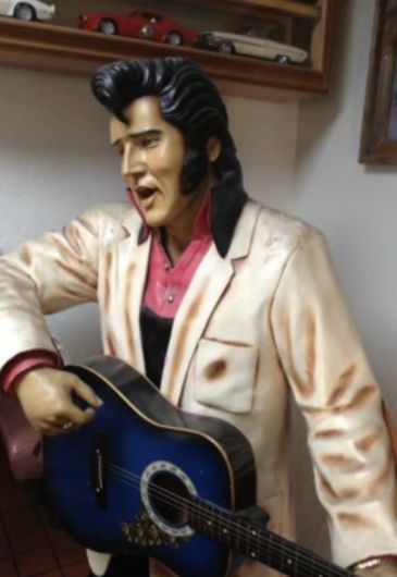 Elvis at Freeway Cafe Tulsa Sheridan location