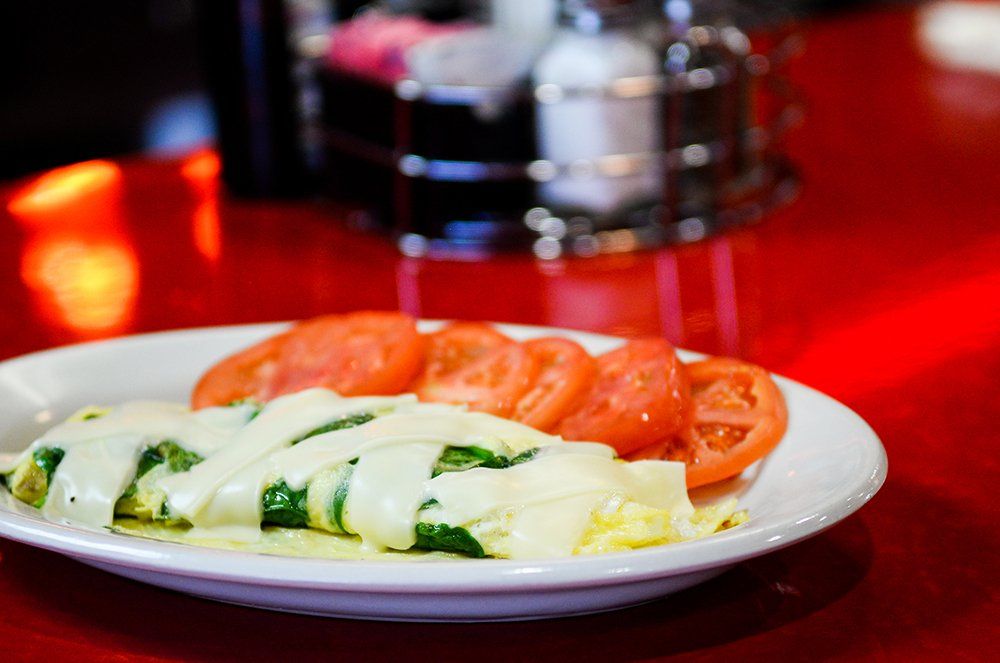 Omlette and tomato Freeway Cafe Tulsa Catering Meals