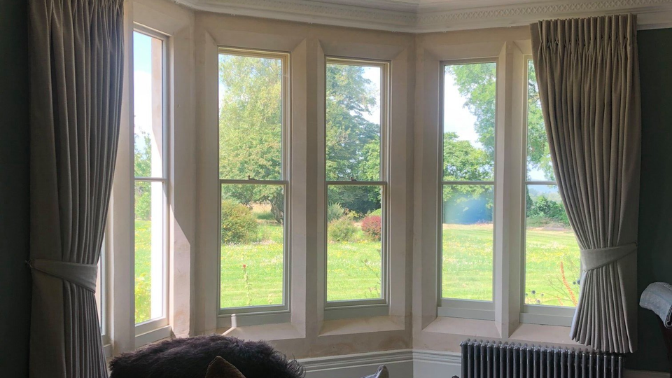 Slatted blinds