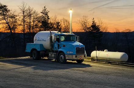 Propane Delivery Truck — Propane Gas in Centerville, PA