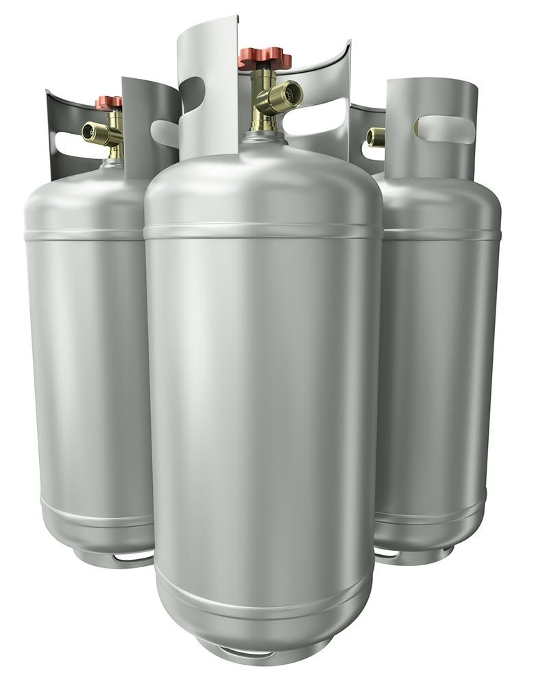 Three propane tanks displayed on a white background, featuring Southall Gas. Your source for propane tank in Titusville, PA. Three propane tanks displayed on a white background, featuring Southall Gas. Your source for propane tank in Titusville, PA.