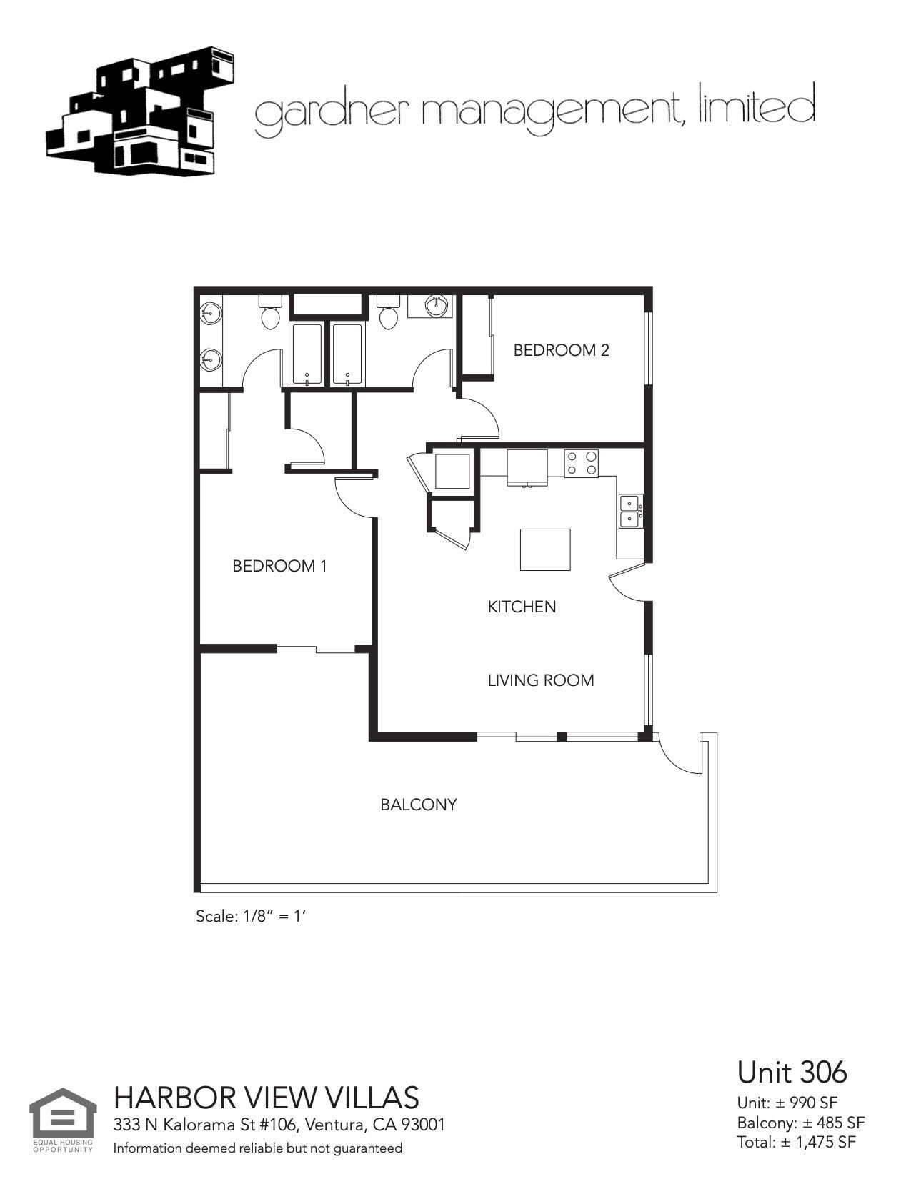 Harbor View Villas Floor Plan Gallery