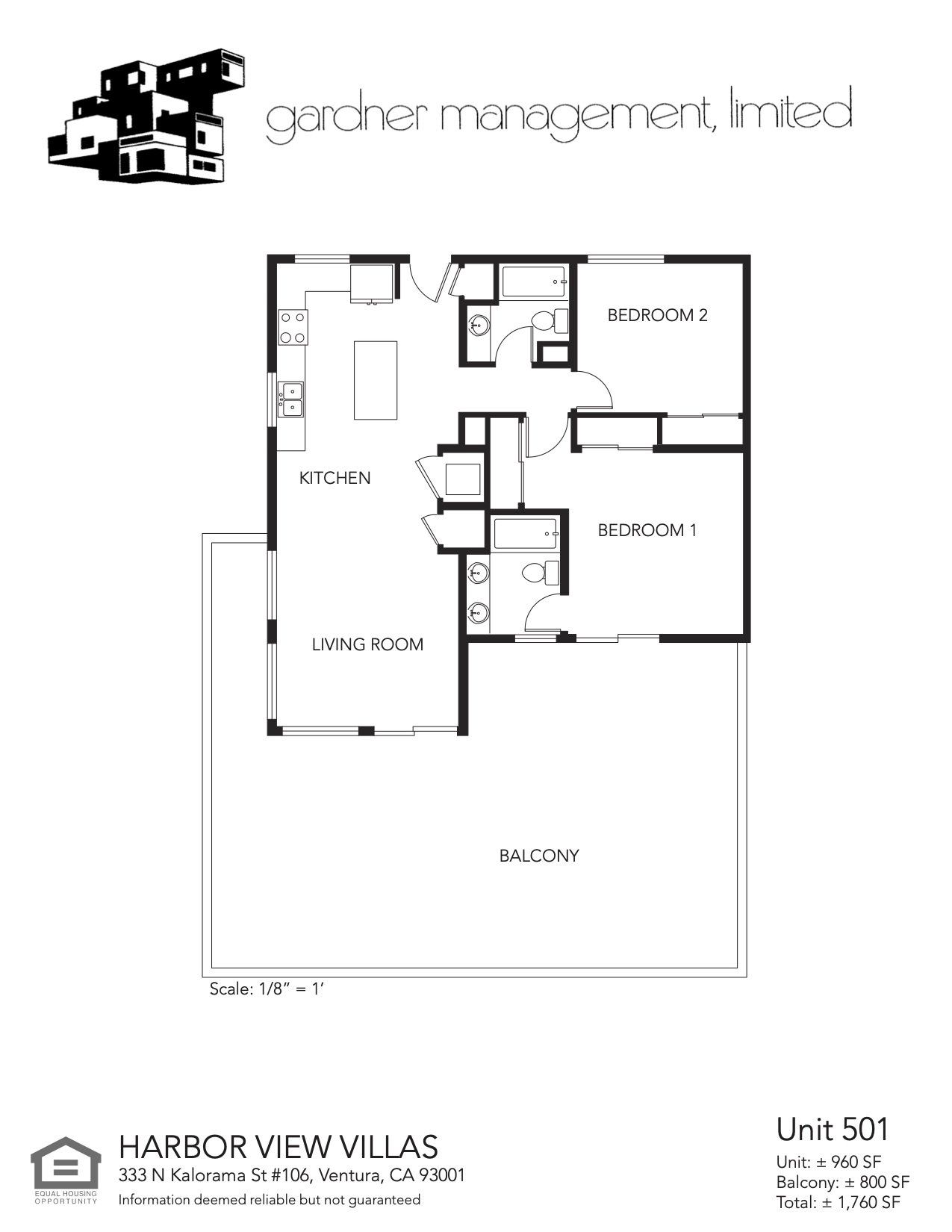 Harbor View Villas Floor Plan Gallery
