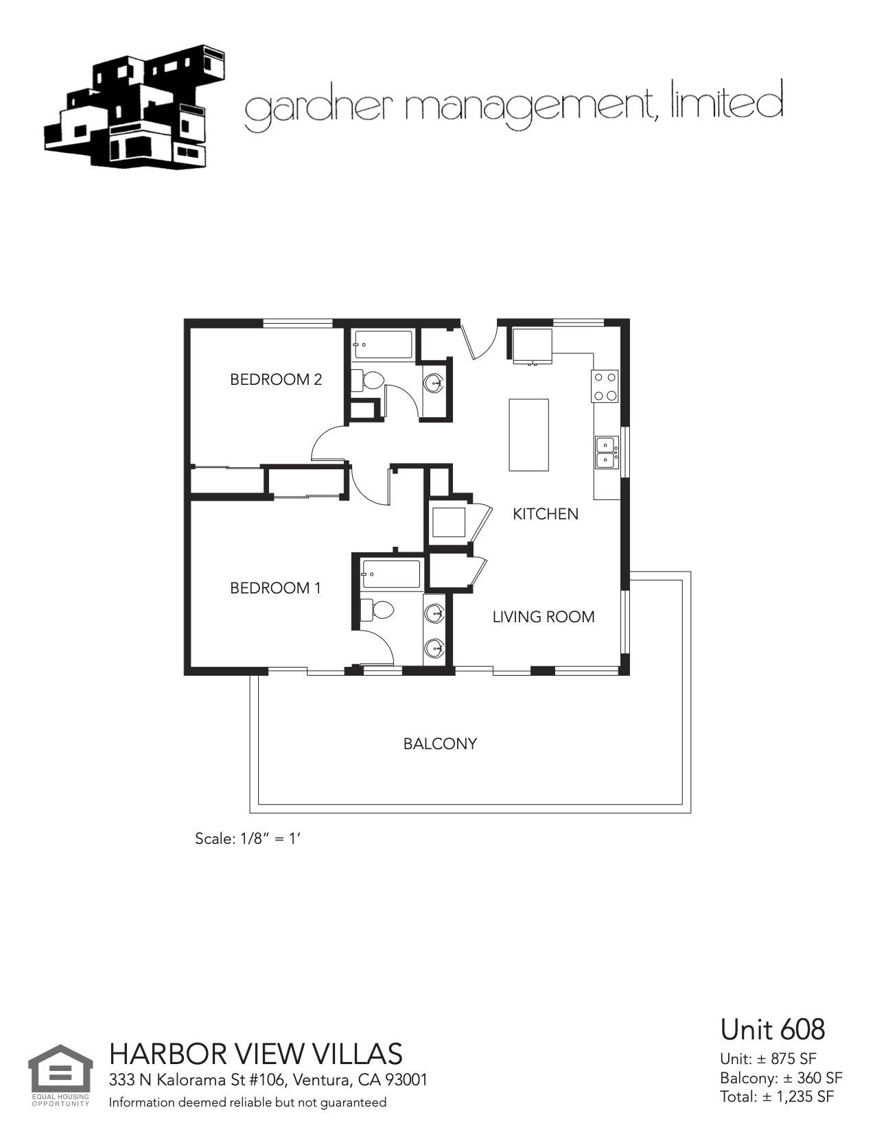 Harbor View Villas Floor Plan Gallery