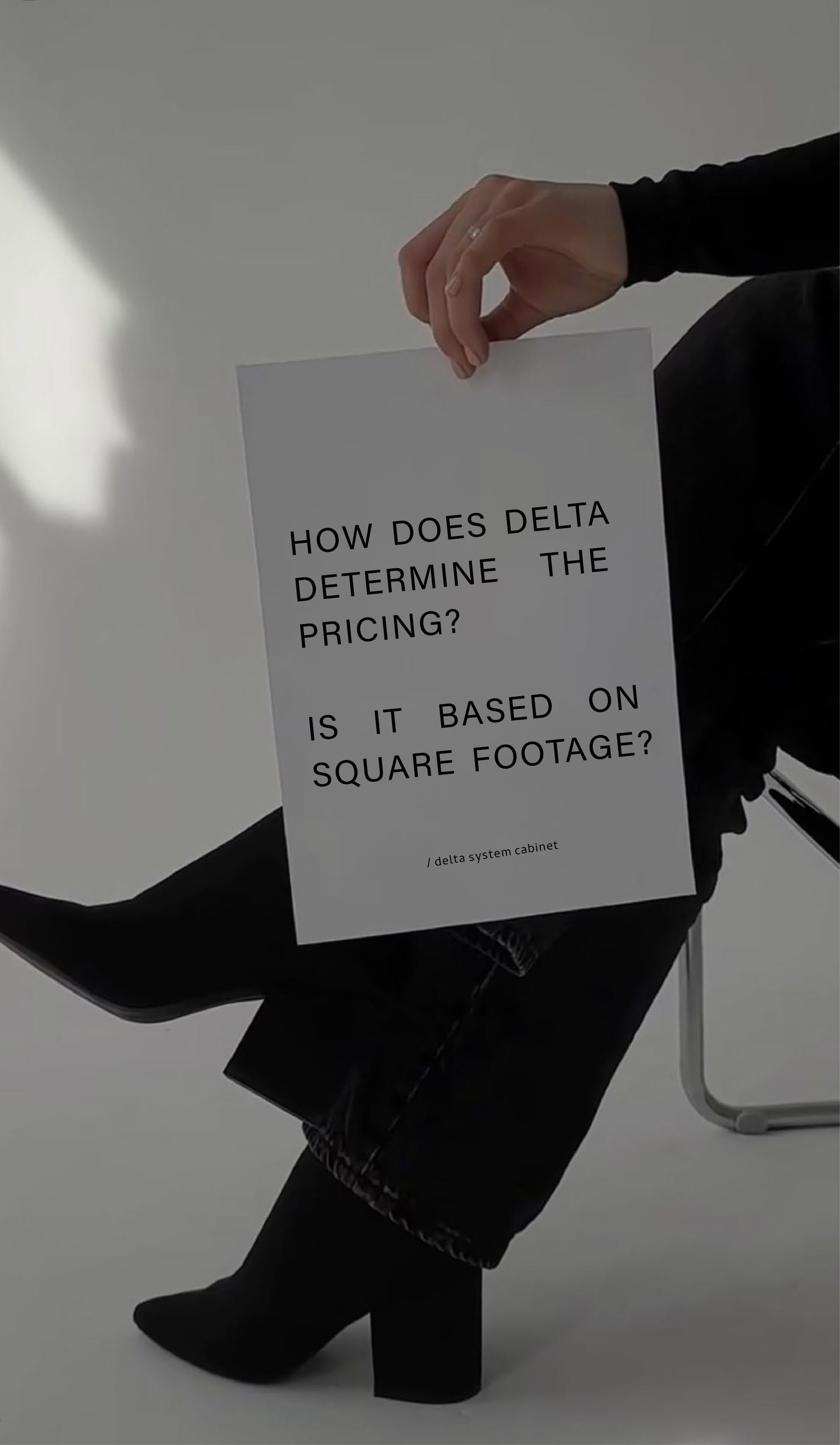 delta system cabinet quotation