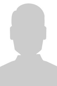 Gray generic profile silhouette on a light background