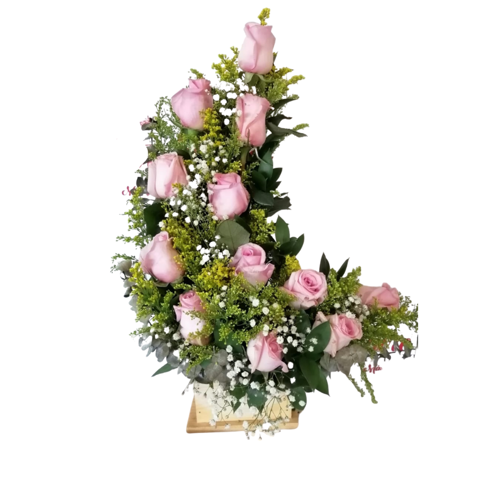 Ramo de rosas rojas