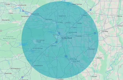 Roelke Roofing Arkansas Service Area for Roofing Services in Hot Springs and Central Arkansas