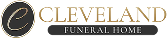 The logo for sample funeral home is shown on a white background.