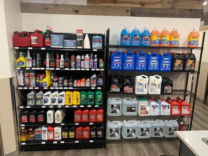 A store filled with lots of different types of cleaning products.