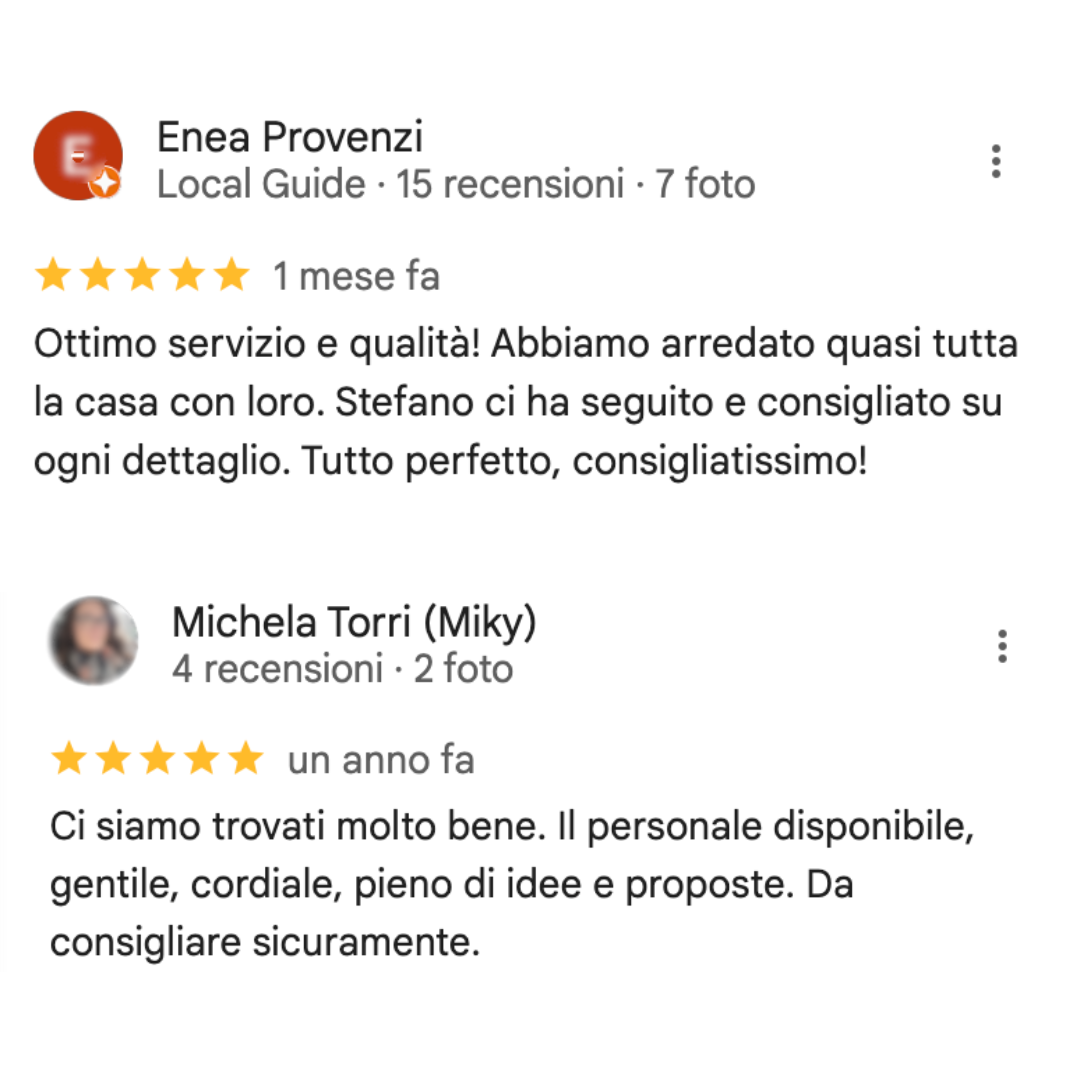 Recensione di un cliente
