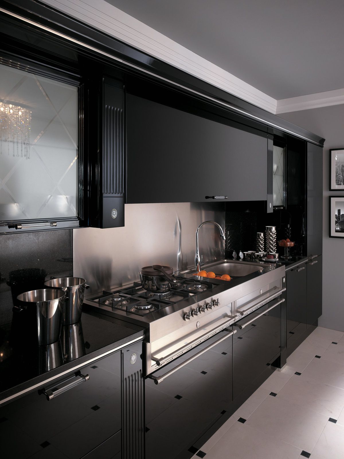 Immagine di una cucina Baccarat di Scavolini 