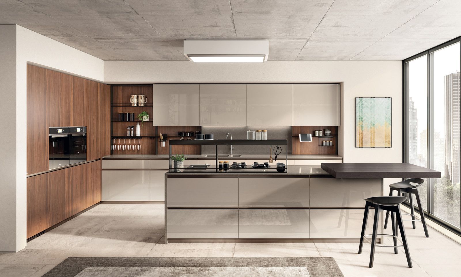 Immagine di una cucina Boxi di Scavolini