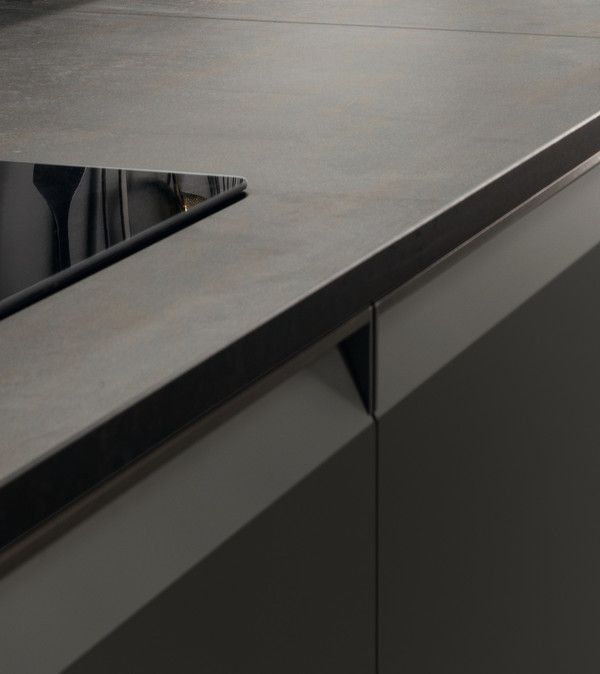 Cucina Scavolini moderna in finitura laccata opaca - Showroom Bergamo.