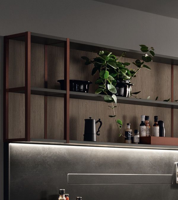 Cucina Scavolini moderna in finitura laccata opaca - Showroom Bergamo.