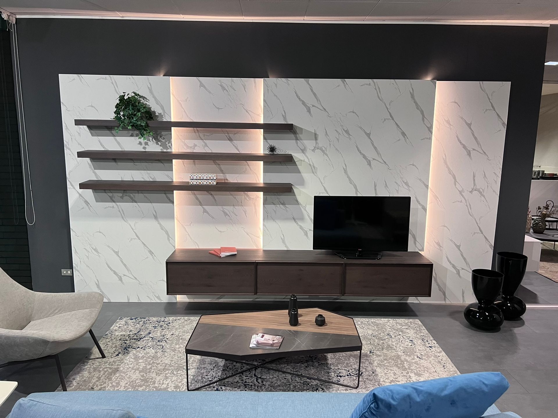 Immagine del living Moka di Maronese ACF, esposto presso Arredamenti Capelli