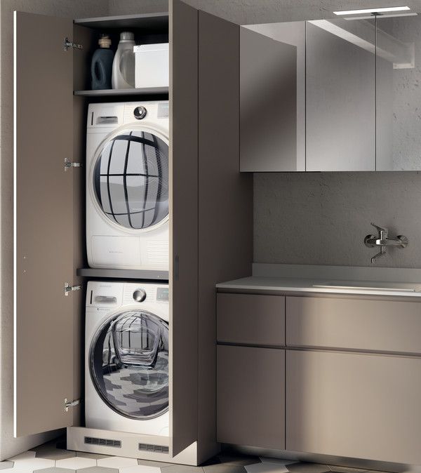 Immagine di un bagno Laundry Space di Scavolini 