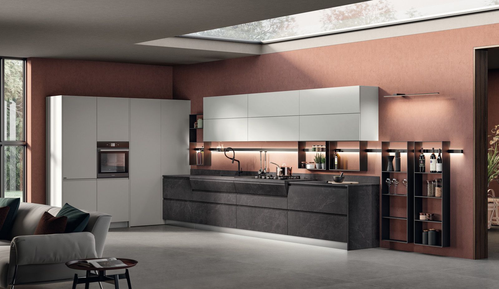 Immagine di una cucina Motus di Scavolini