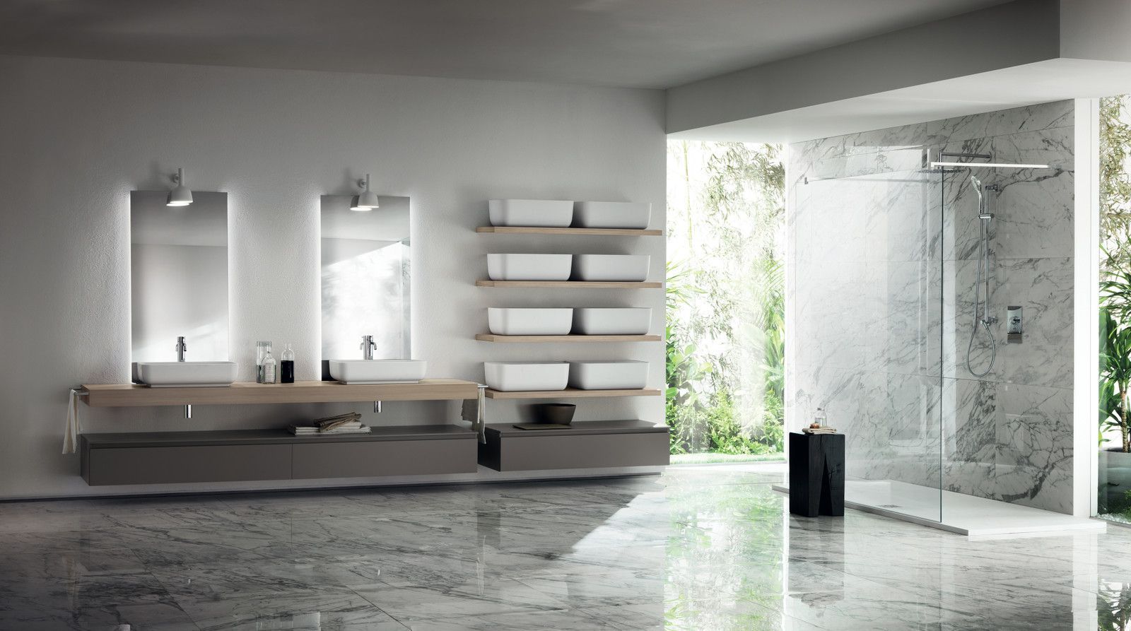 Immagine di un bagno Misfits di Scavolini 