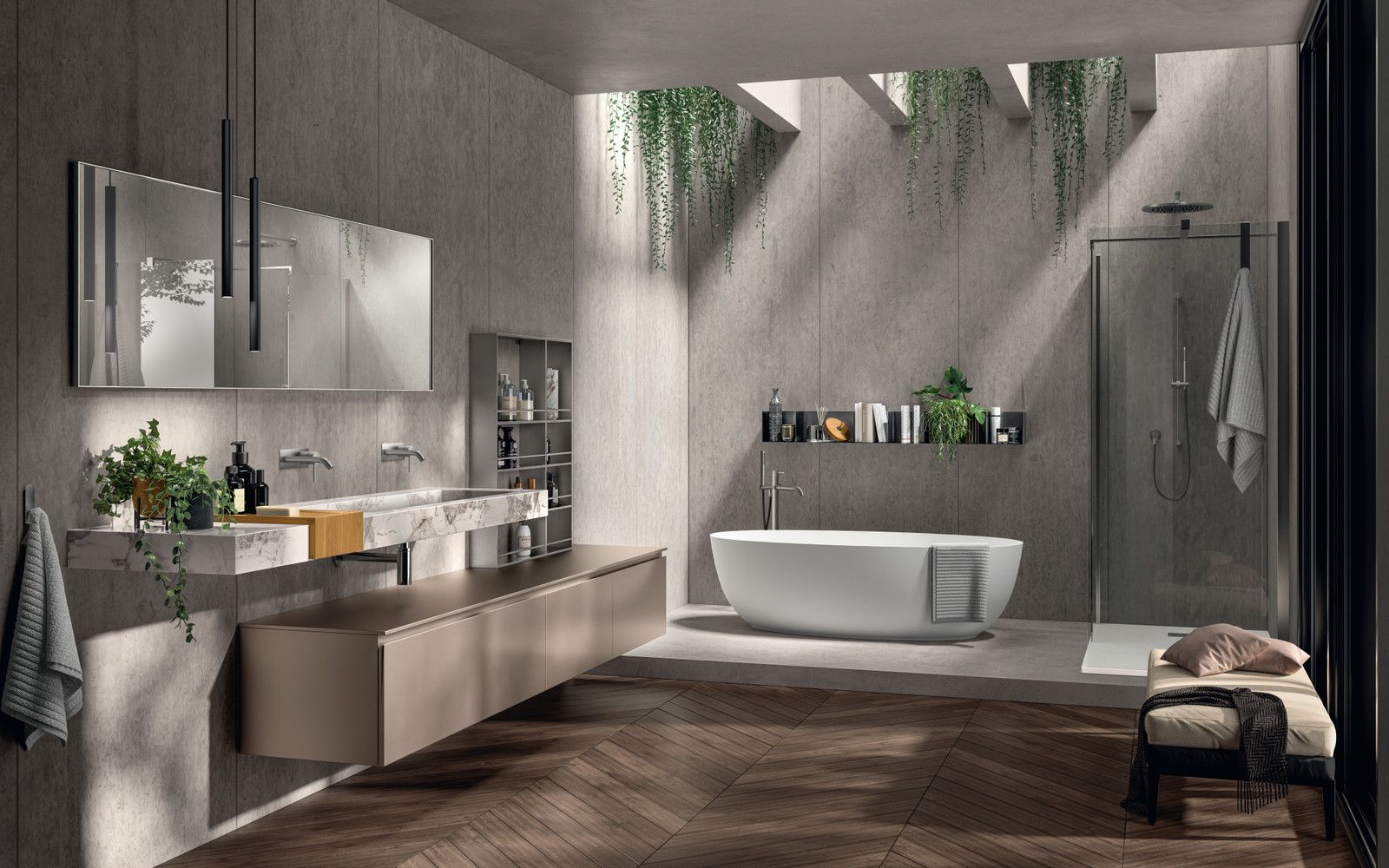 Immagine di un bagno Rivo di Scavolini