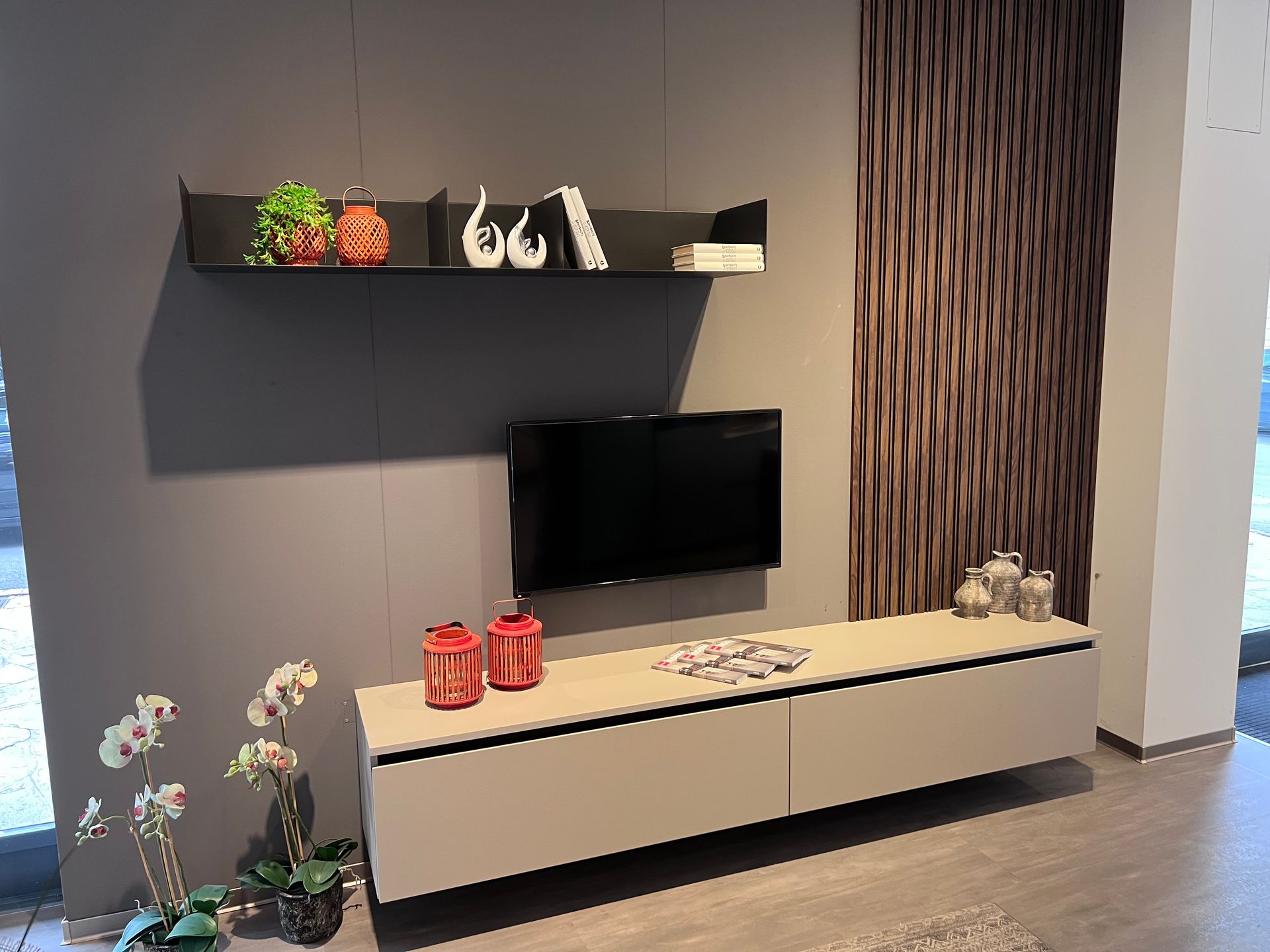 Immagine di un living Mira di Scavolini