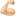 A person flexing their arm. Skin tone is light brown against a soft white background.