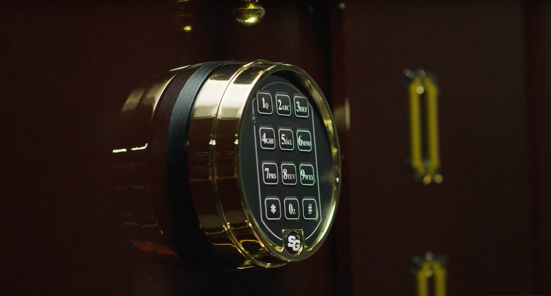 safe padlock